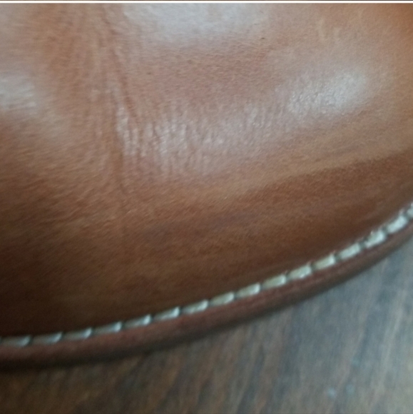 Great looking leather tan boots...size 8.5 - Picture 3 of 6